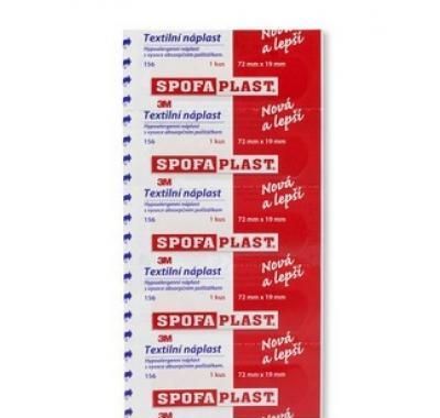 3M Spofaplast Náplast kusová textilní 156 72 x 19 mm 5 ks