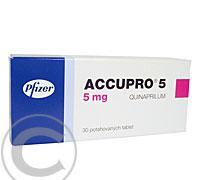 ACCUPRO 5  50X5MG Potahované tablety, ACCUPRO, 5, 50X5MG, Potahované, tablety