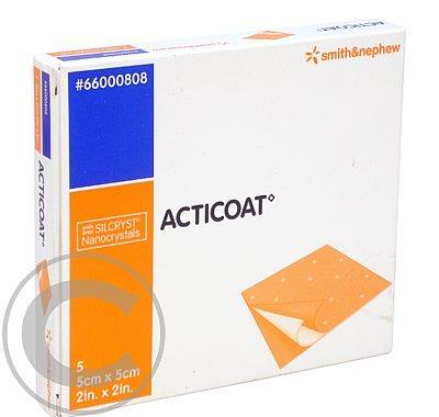 Acticoat krytí antiseptické se stříbrem 5x5cm 5ks