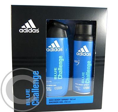 ADIDAS Blue Challenge Deo 150ml Sprchový gel 250ml