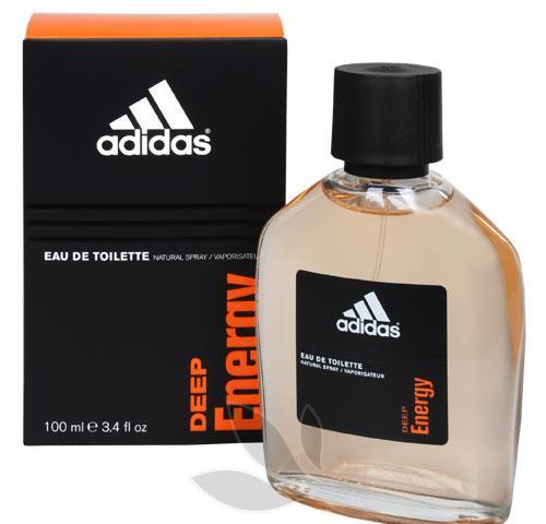 Adidas Deep Energy - toaletní voda s rozprašovačem (Poškozená krabička) 100 ml