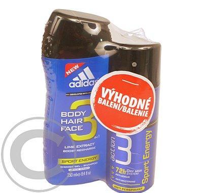 Adidas spray Sport 150 ml sprchový gel Sport 250ml