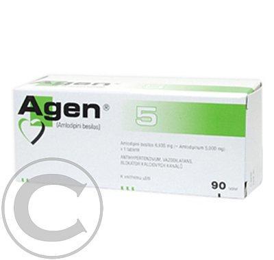 AGEN 5  90X5MG Tablety