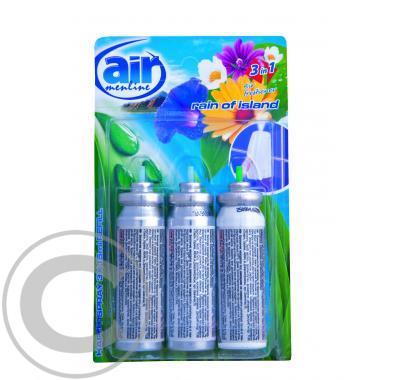 Air menline happy náplně 3x15ml rain of island