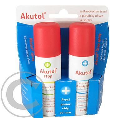 AKUTOL spray   AKUTOL STOP spray DUOPACK 2x60ml