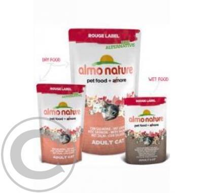 Almo Cat Nature kočka Dry Rouge Label kočka losos 105 g