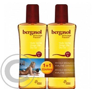 ALTERMED -Bergasol olej SPF 6 2x125ml 1 1zdarma