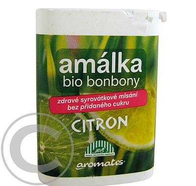 Amálka BIO syrovátkové bonbóny citrón 21g