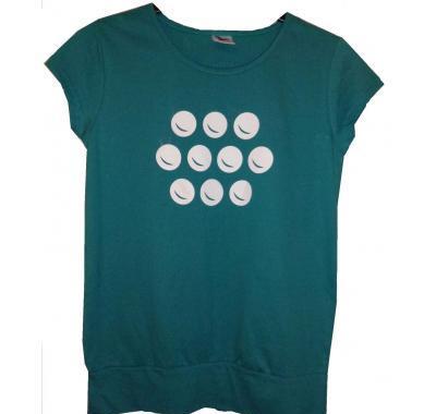 AMALTHEA Dámské triko módní tyrkysové barvy velikost M