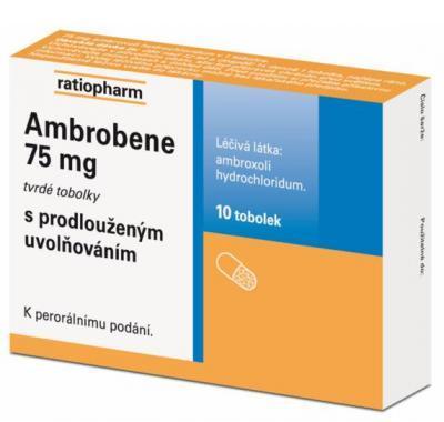 AMBROBENE 75 MG  10X75MG Tobolky