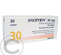 ANOPYRIN 30 MG  20X30MG Tablety