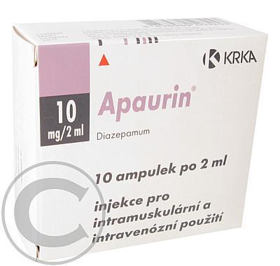 APAURIN  10X2ML/10MG Injekční roztok, APAURIN, 10X2ML/10MG, Injekční, roztok