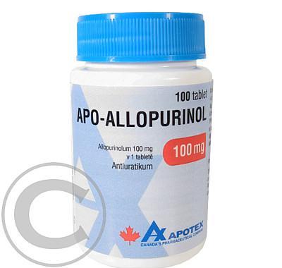 APO-ALLOPURINOL  100X100MG Tablety