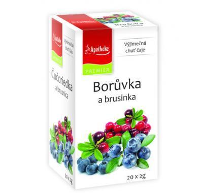 APOTHEKE Borůvka a brusinka 20x2 g