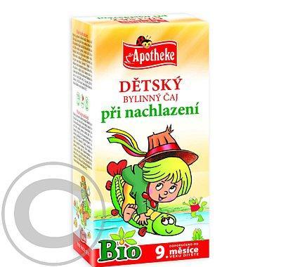 Apotheke Dětský čaj BIO při nachlazení 20x1.5g n.s., Apotheke, Dětský, čaj, BIO, při, nachlazení, 20x1.5g, n.s.