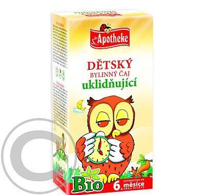 Apotheke Dětský čaj BIO uklidňující 20x1.5g n.s., Apotheke, Dětský, čaj, BIO, uklidňující, 20x1.5g, n.s.