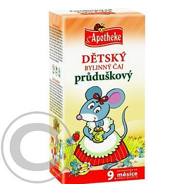 Apotheke Dětský čaj průduškový 20x1.5g n.s., Apotheke, Dětský, čaj, průduškový, 20x1.5g, n.s.