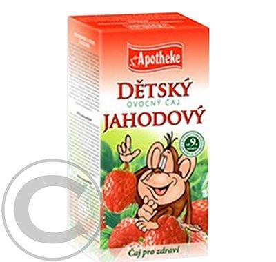 Apotheke Dětský ovocný čaj jahodový 20x2g, Apotheke, Dětský, ovocný, čaj, jahodový, 20x2g