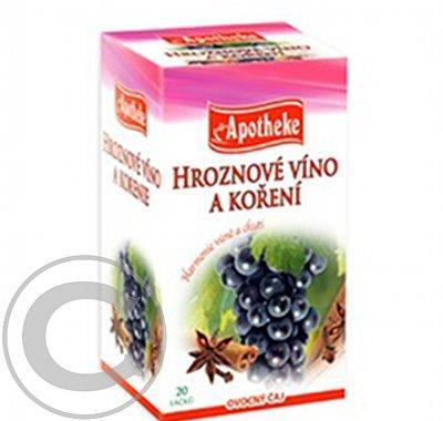 Apotheke Hroznové víno a koření čaj 20x2g n.s.