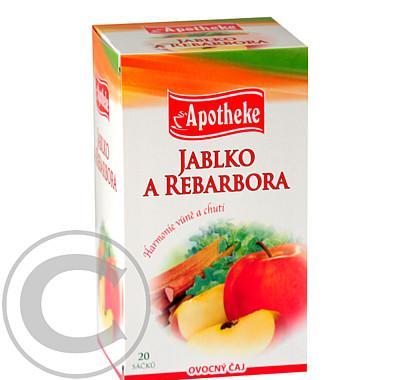 Apotheke Jablko a rebarbora čaj 20x2g