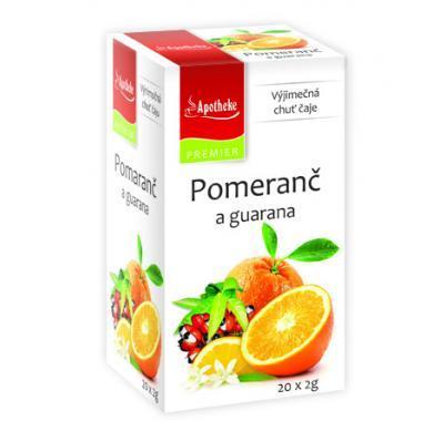 APOTHEKE Pomeranč a guarana 20x2 g