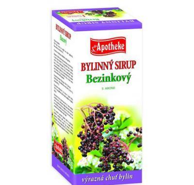 Apotheke sirup bezinkový s aronií 320g