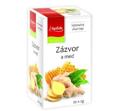 APOTHEKE Zázvor a med 20x2 g