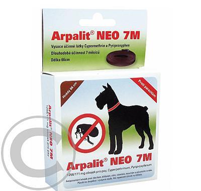 ARPALIT Neo 7M antiparazitní obojek PSI 66cm hnědý