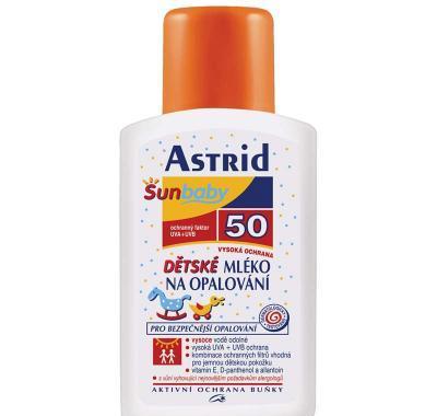 Astrid dětské mléko na opalování F50 200 ml