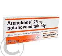 ATENOBENE 25 MG  30X25MG Potahované tablety, ATENOBENE, 25, MG, 30X25MG, Potahované, tablety