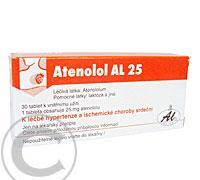 ATENOLOL AL 25  30X25MG Tablety, ATENOLOL, AL, 25, 30X25MG, Tablety