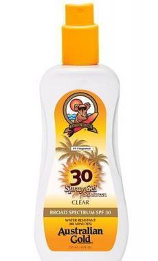 AUSTRALIAN GOLD Sunscreen Spray Gel 237 ml Gel na opalování SPF30