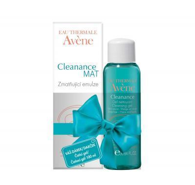 Avène Cleanance MAT Zmatňující emulze 40 ml   Čisticí gel 100 ml ZDARMA