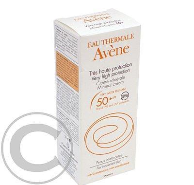 AVENE Creme 50  mineral - Minerální krém SPF 50  pro intolerantní, velmi citlivou pokožku 50 ml : VÝPRODEJ