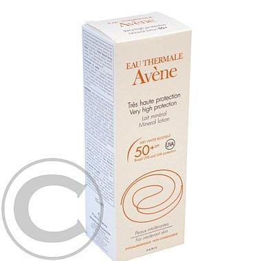 AVENE Lait 50  mineral - Minerální mléko SPF 50  pro intolerantní, velmi citlivou pokožku 100 ml