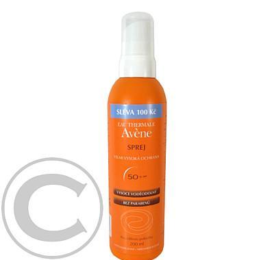 AVENE Spray SPF 50  - Sprej SPF 50  pro citlivou pokožku 200 ml, AVENE, Spray, SPF, 50, Sprej, SPF, 50, citlivou, pokožku, 200, ml