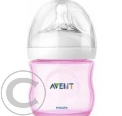 AVENT Láhev 125 ml Natural růžová 1ks