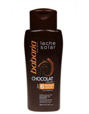 Babaria Sun Milk Chocolat SPF6 Mléko na opalování 200 ml