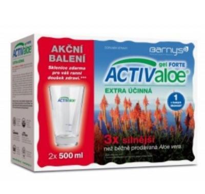 Barnys ACTIValoe gel FORTE 2x500ml   dárek