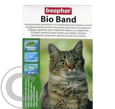 Beaphar Obojek antiparazitní kočka Bio Band 35cm 1ks