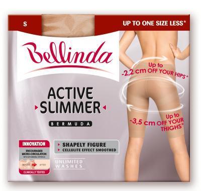 BELLINDA Active slimmer bermuda (zeštíhlující bermudy černé) velikost L