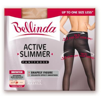 BELLINDA Active slimmer tights (zeštíhlující punčochy černé) velikost L