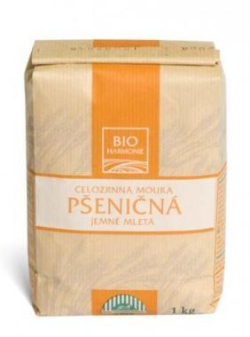 Bioharmonie Pšeničná mouka celozrnná (jemně mletá) 1 kg