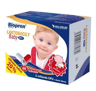 Biopron Laktobacily Baby BiFi  60 vysypávacích tobolek