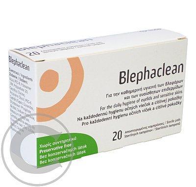 Blephaclean 20 sterilních tamponů