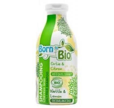 Born to BIO Šampón Mastné vlasy Kopřiva & Citron 300 ml