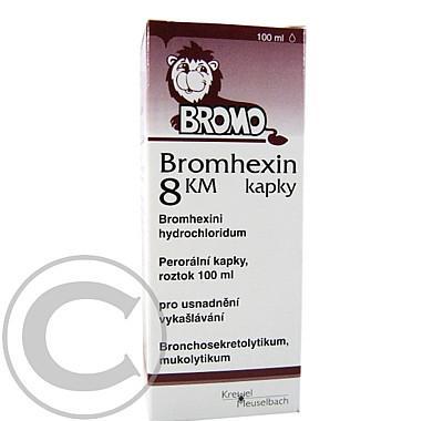 BROMHEXIN 8 KM KAPKY  1X100ML Kapky, roztok