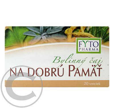 Bylinný čaj na dobrou paměť 20x1.25g Fytopharma