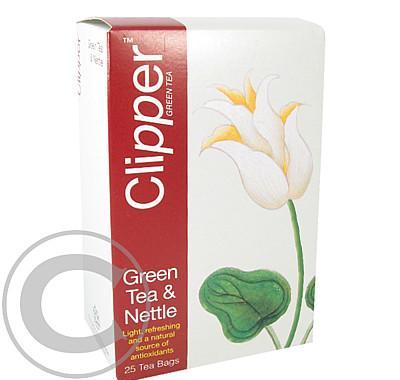 Čaj Clipper green tea nettle 25x2g