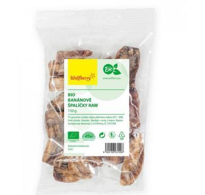 WOLFBERRY Banány krájené BIO 150 g